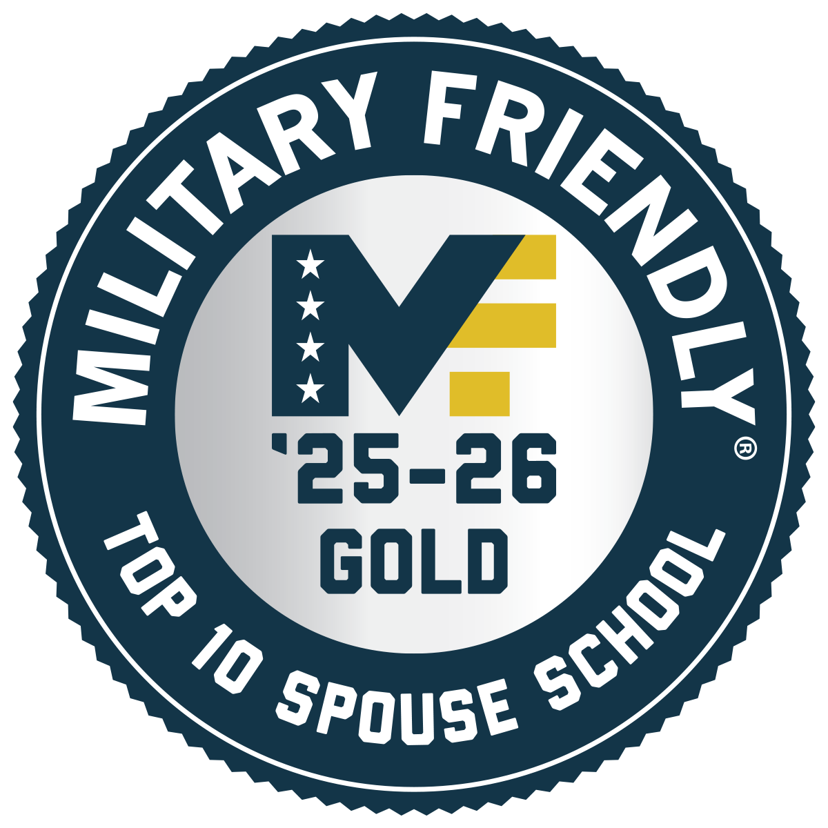 Military Friendly - Top Ten Spouse School