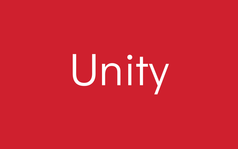 Image that says Unity