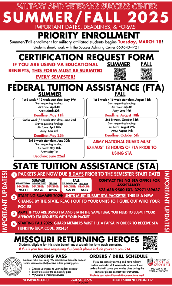 MVSC Important Dates - Click to open