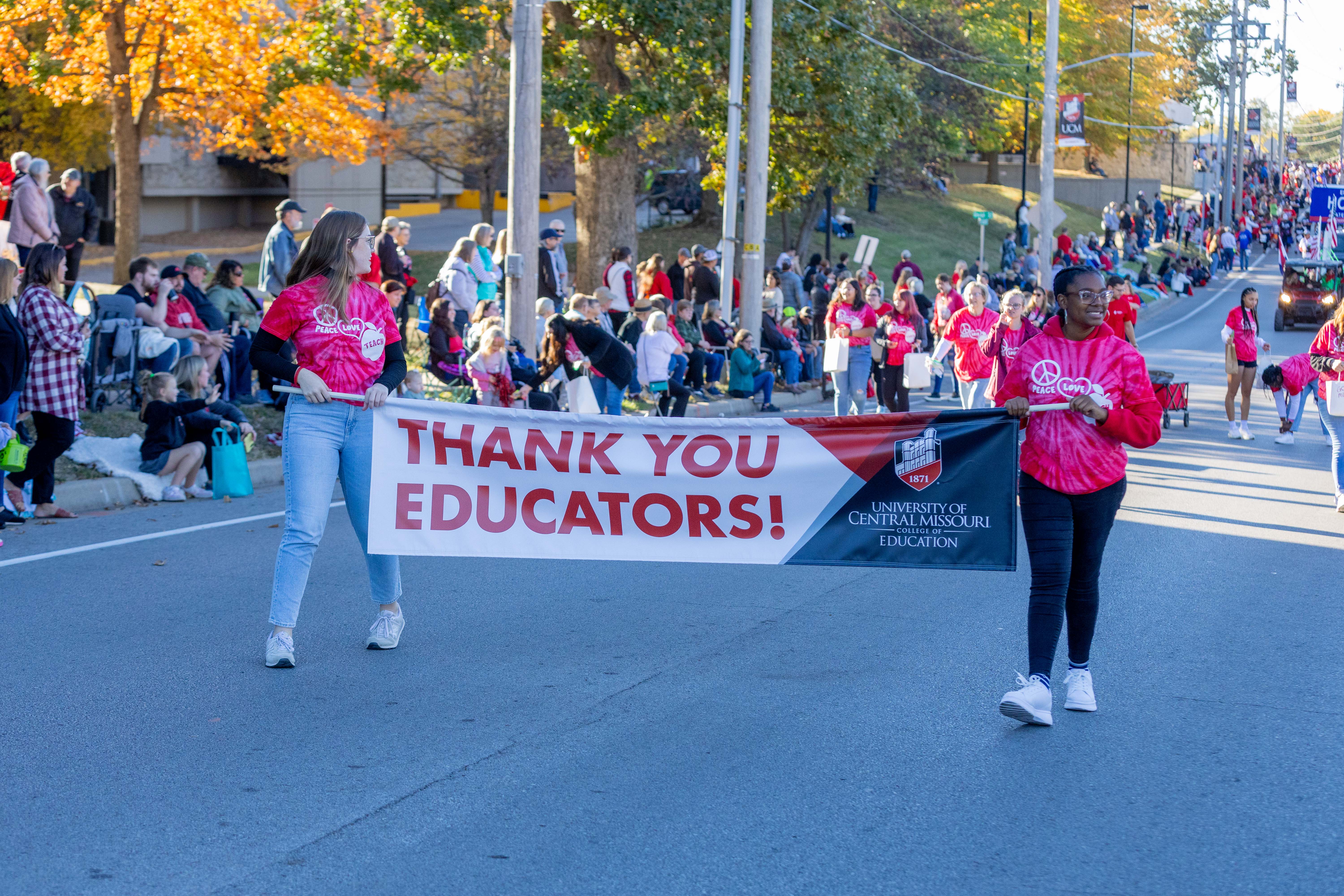 Homecoming 2023 parade.