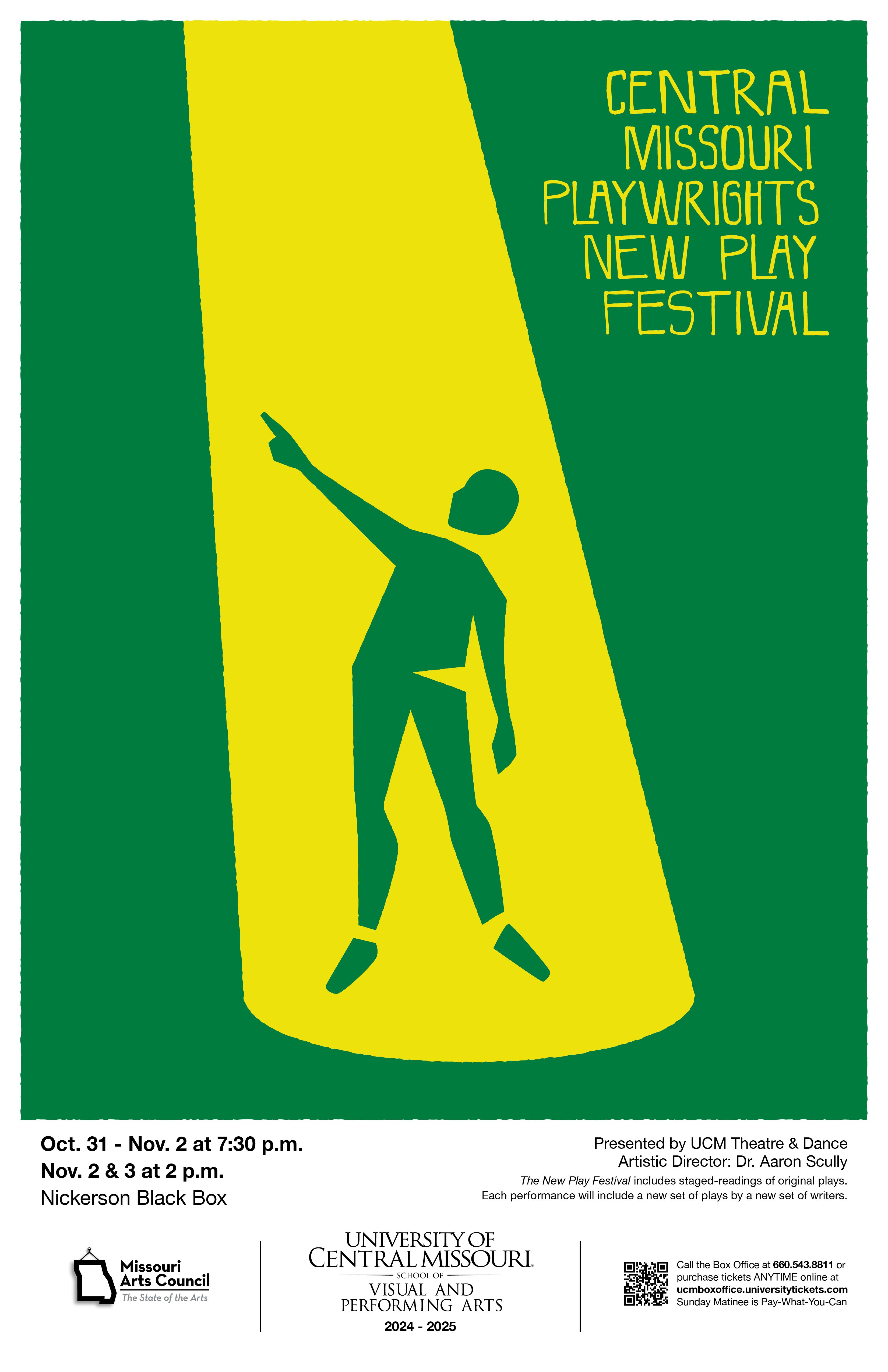 New Play Festival poster