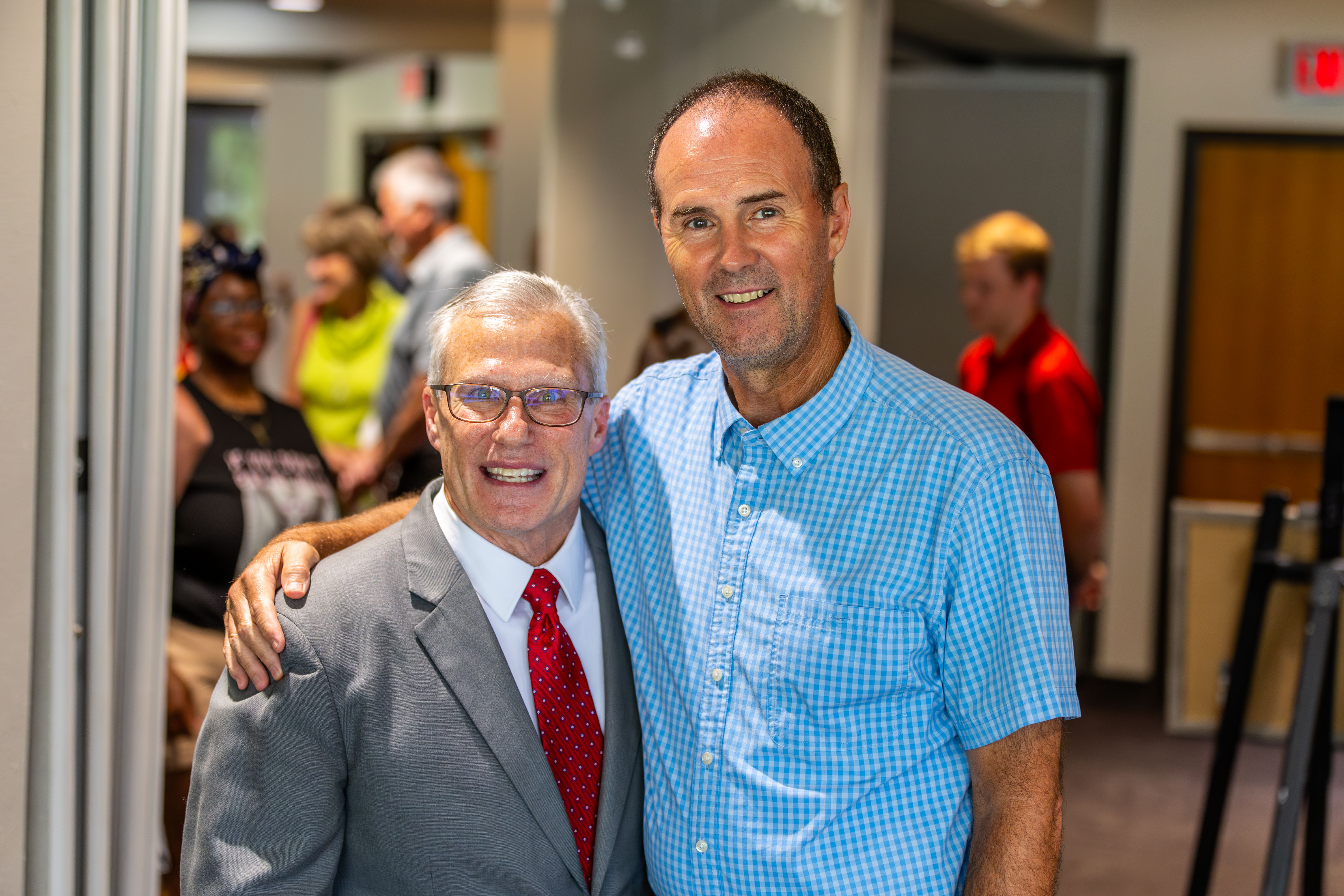 Ken Schueller and Dr. Robert Fernquist.