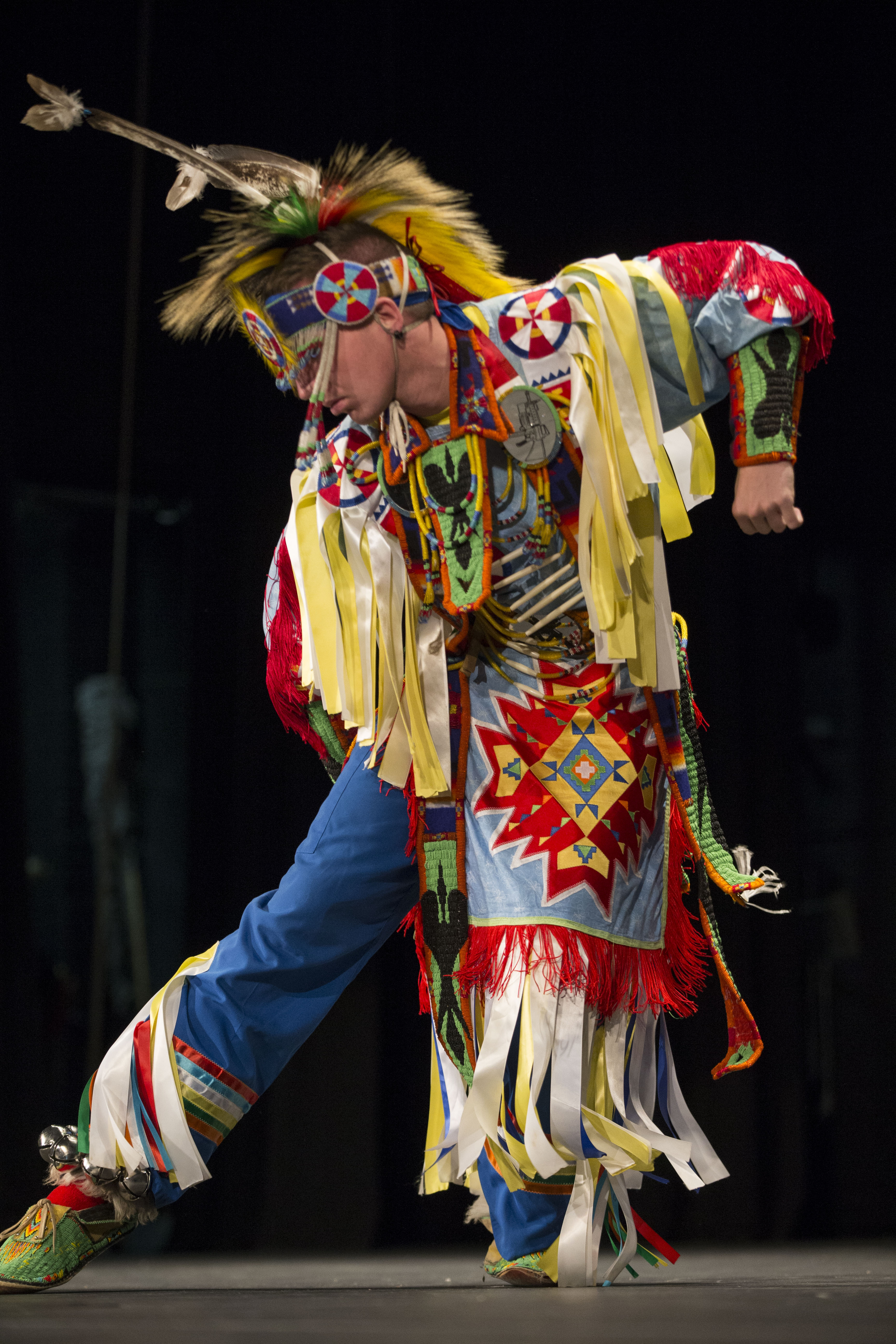 Trading Moon Powwow dancer