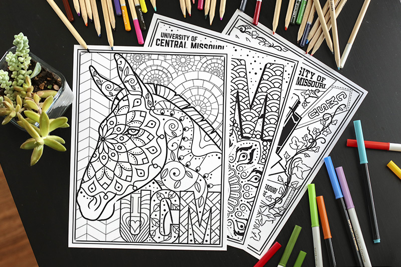 UCM Coloring Pages