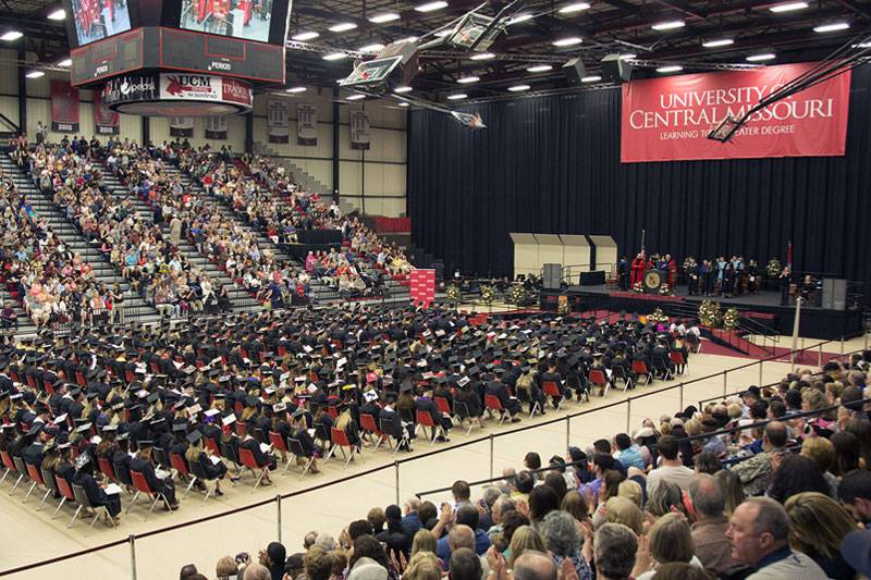UCM Commencement May 1011 Brings Thousands of Family Members, Friends