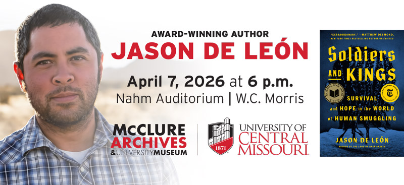 Jason De Leon Event poster Jason De Leon Event poster, All text shwon below