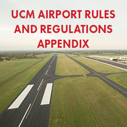 UCM Airport Rules and Regulations Appendix